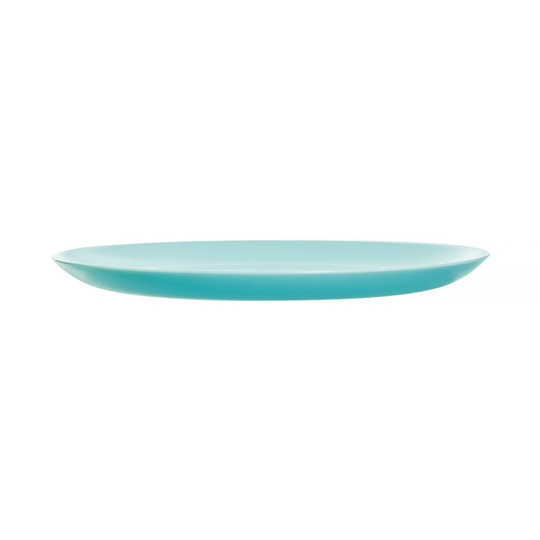 Luminarc Diwali Turquoise Plate Set 19 Pieces