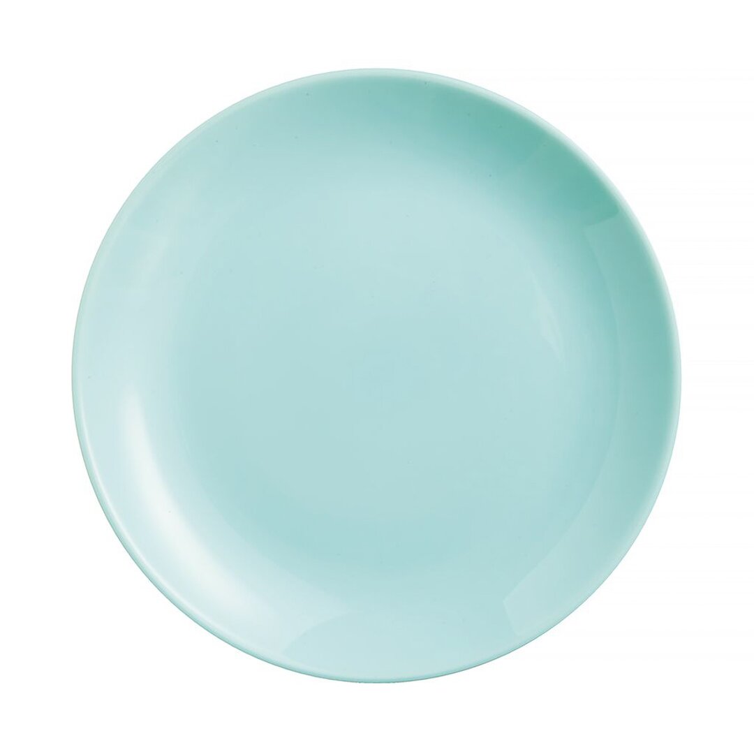 Luminarc Diwali Turquoise Plate Set 19 Pieces