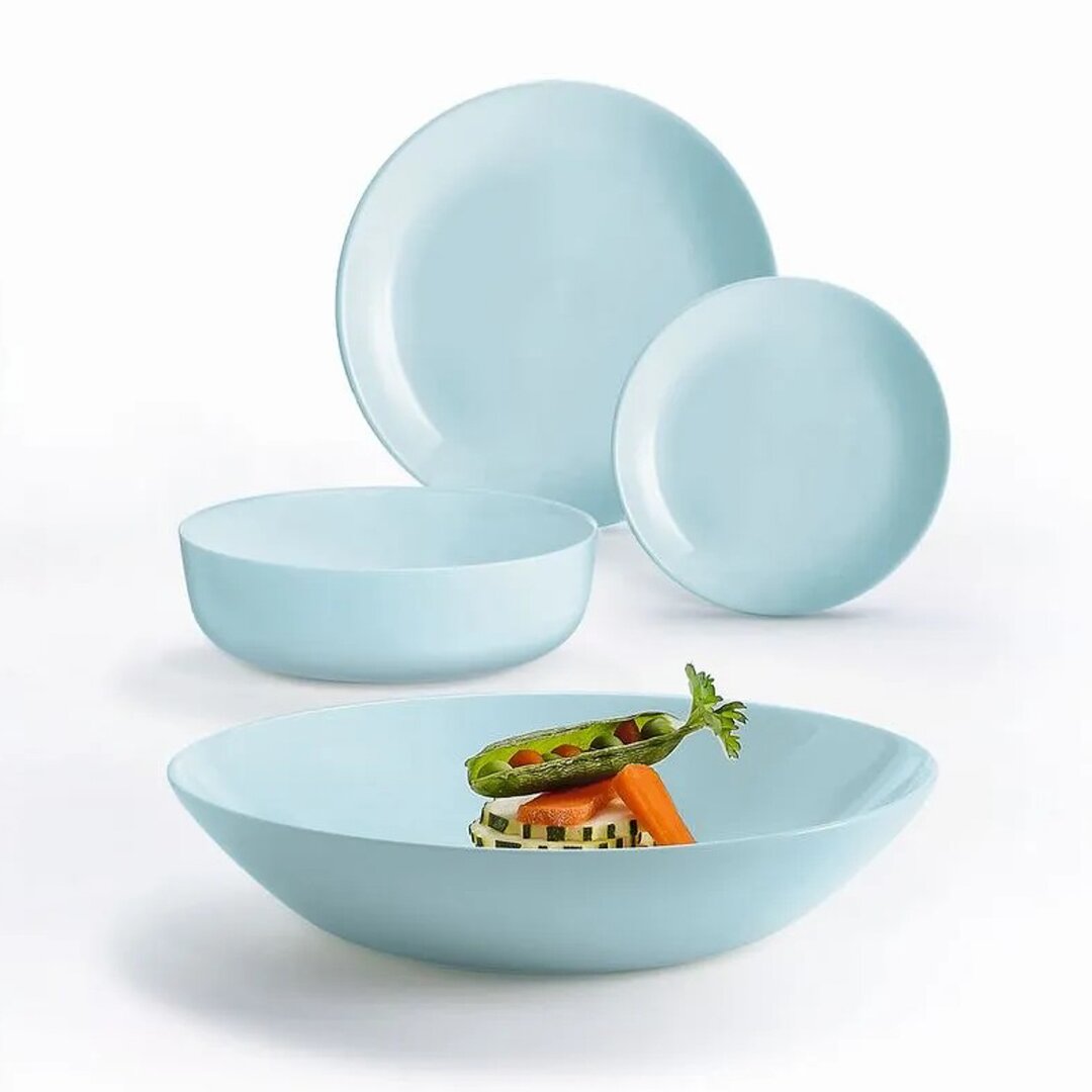 Luminarc Diwali Paradise Blue Set Pjatash, 19 Copë