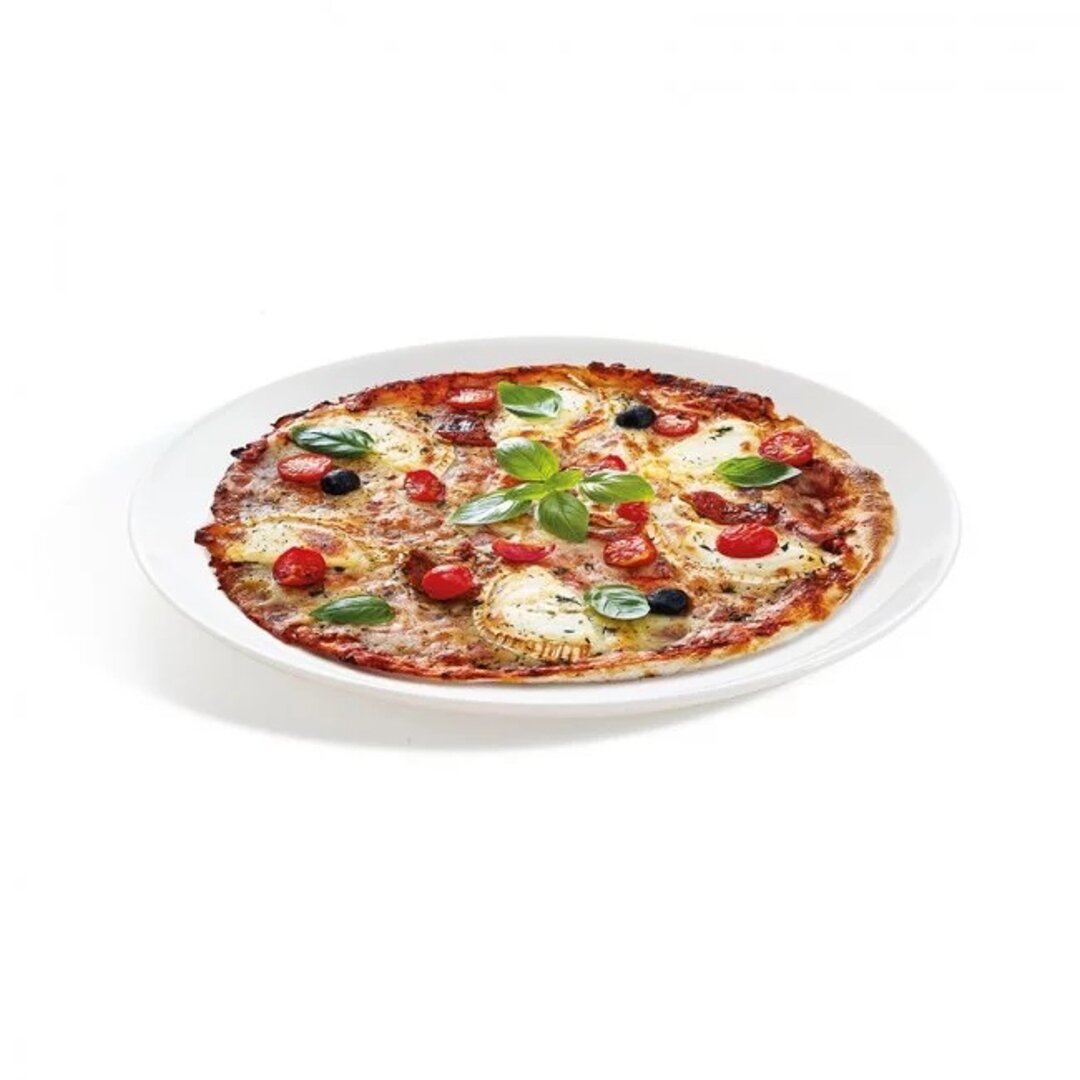 Luminarc Diwali White Plate Set, 19 Pieces