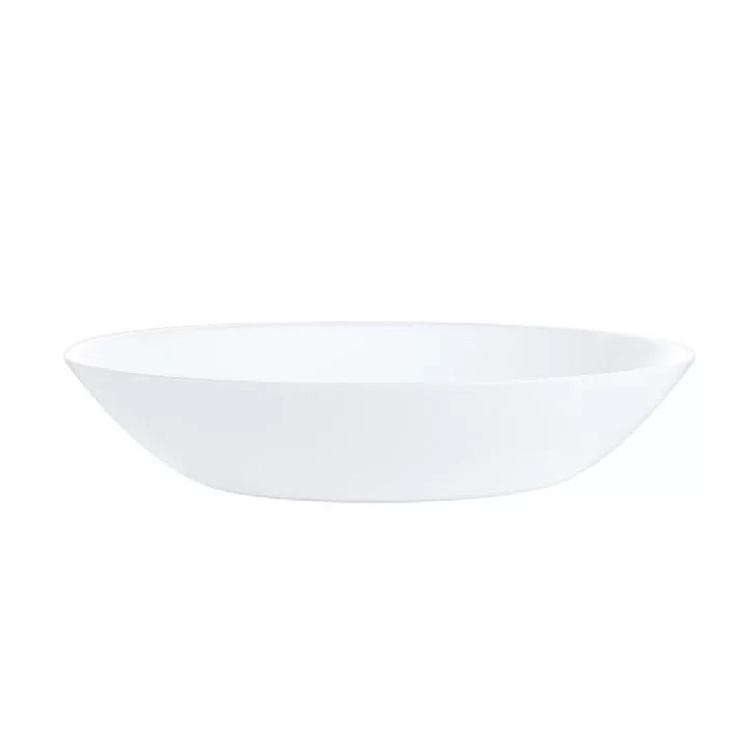 Luminarc Diwali White Plate Set, 19 Pieces