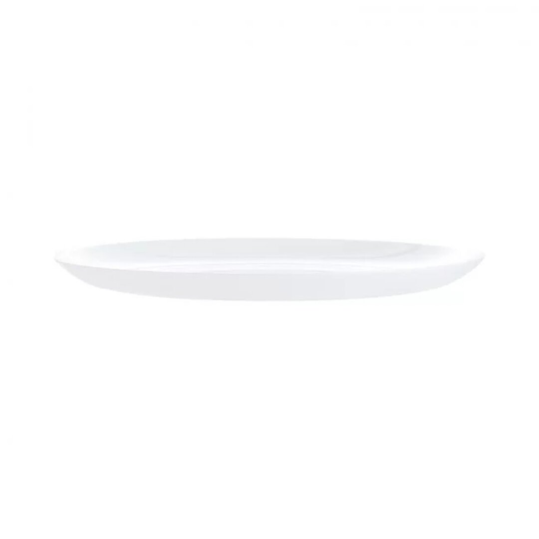 Luminarc Diwali White Plate Set, 19 Pieces