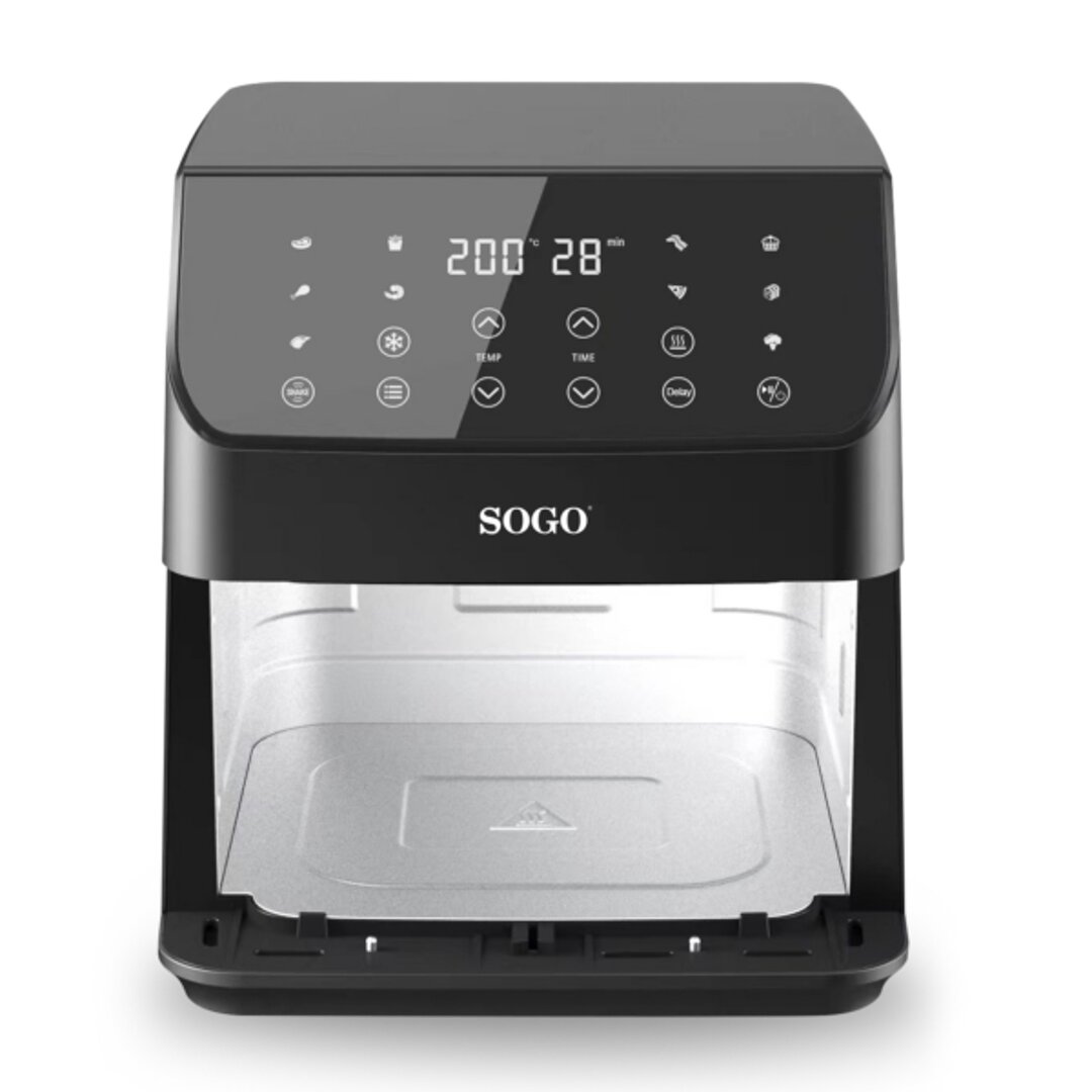 Sogo Professional Digital Air Fryer B, 6 Lt, 1700W, SS-10890, 1 Piece