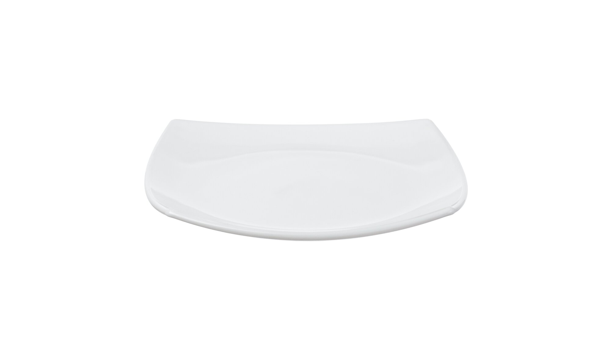 QUADRATO WHITE C DESSERT PJATE 19 CM 1COPE