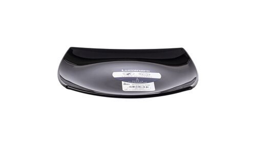 QUADRATO BLACK C DESSERT PJATE 19 CM 1COPE