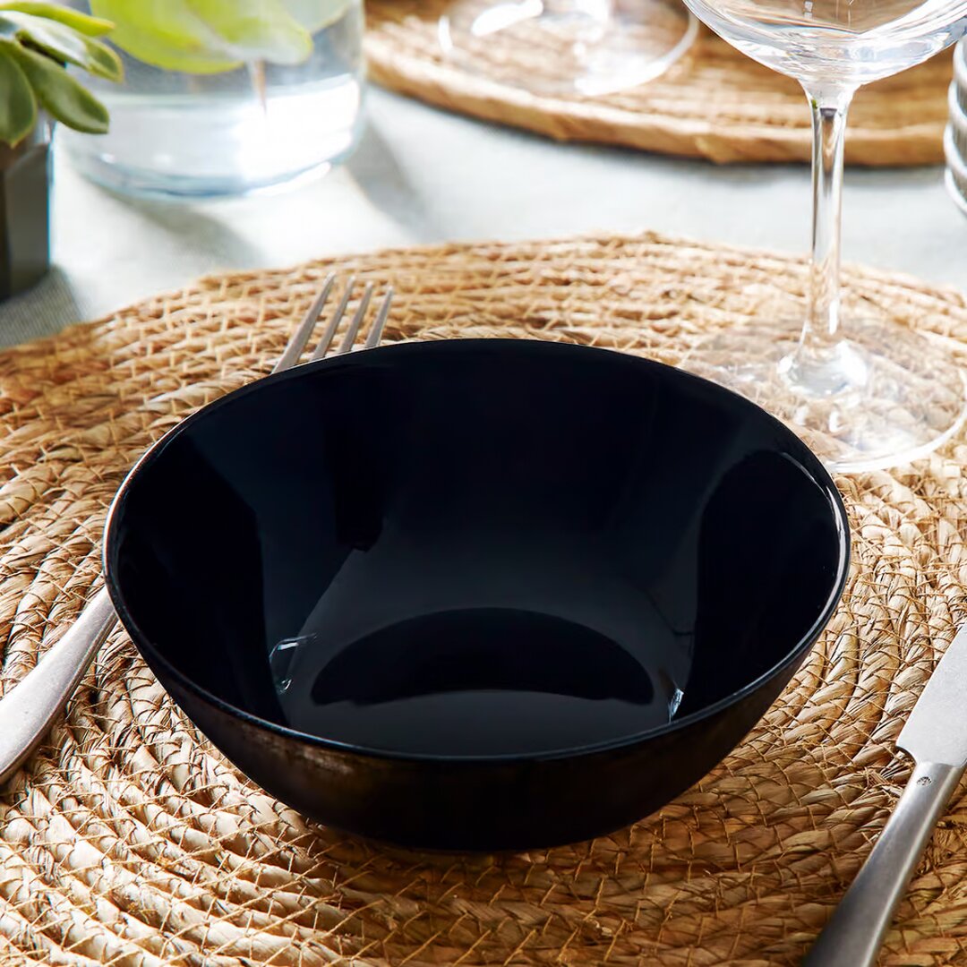 Luminarc Zelie Black Tas 16 Cm, 1 Copë