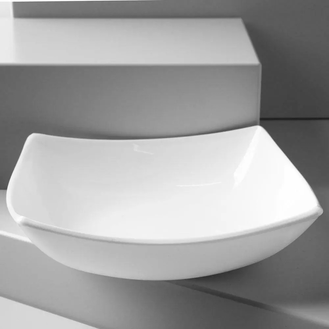 QUADRATO WHITE B SOUP PJATE 20 CM 1COPE