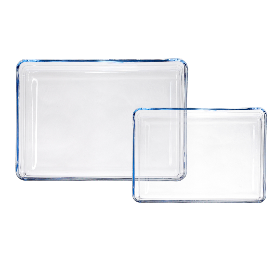DG BART TAVE RECTANGULAR PLAIN 32X22 CM & 35X25 CM 145128 2COPE