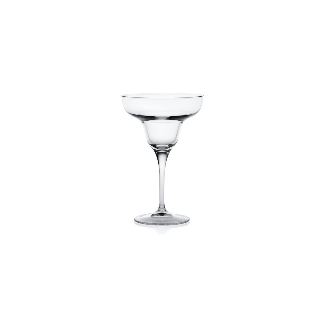 Bormioli Rocco Ypsilon Margarita Glass with Throne, 33 Cl, 2 Pieces
