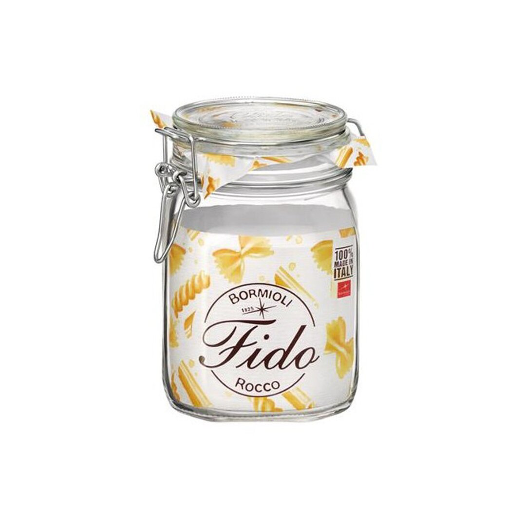 Bormioli Rocco Fido Airtight Jar, 100 Cl, 1 Piece
