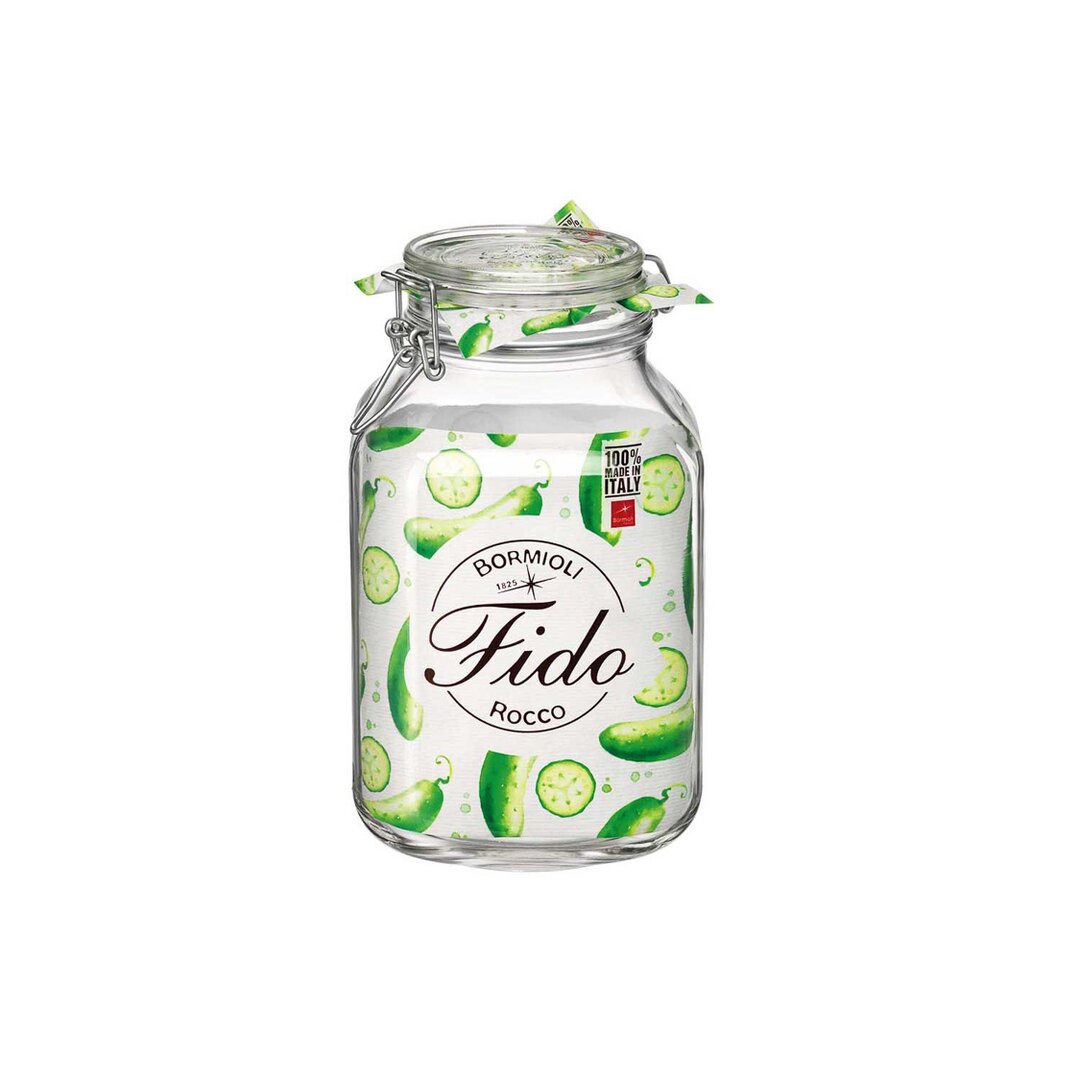 Bormioli Rocco Fido Airtight Jar, 400 Cl, 1 Piece