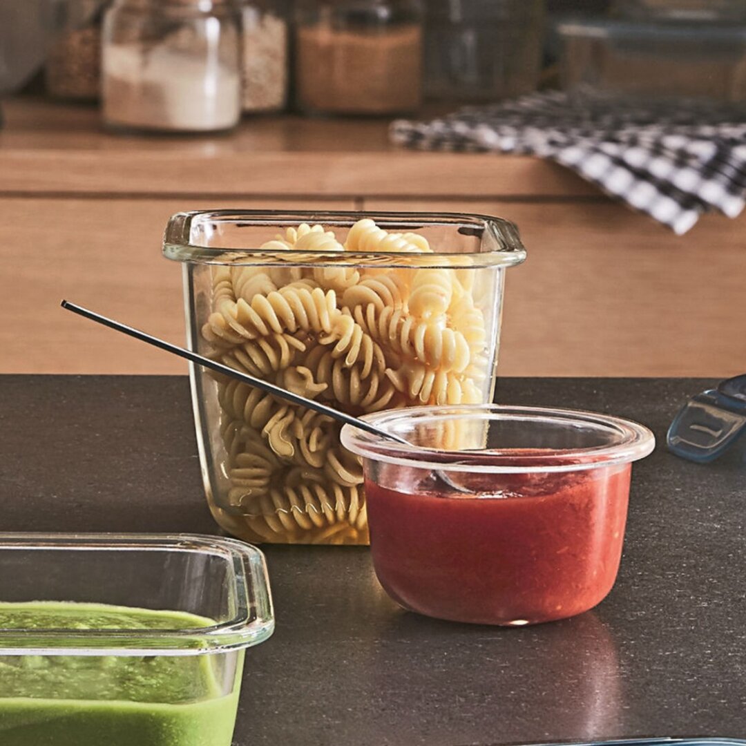 Bormioli Rocco Frigoverre Evo Tas Katror Hermetikë Alto BO, 12x12 Cm, 1 Copë