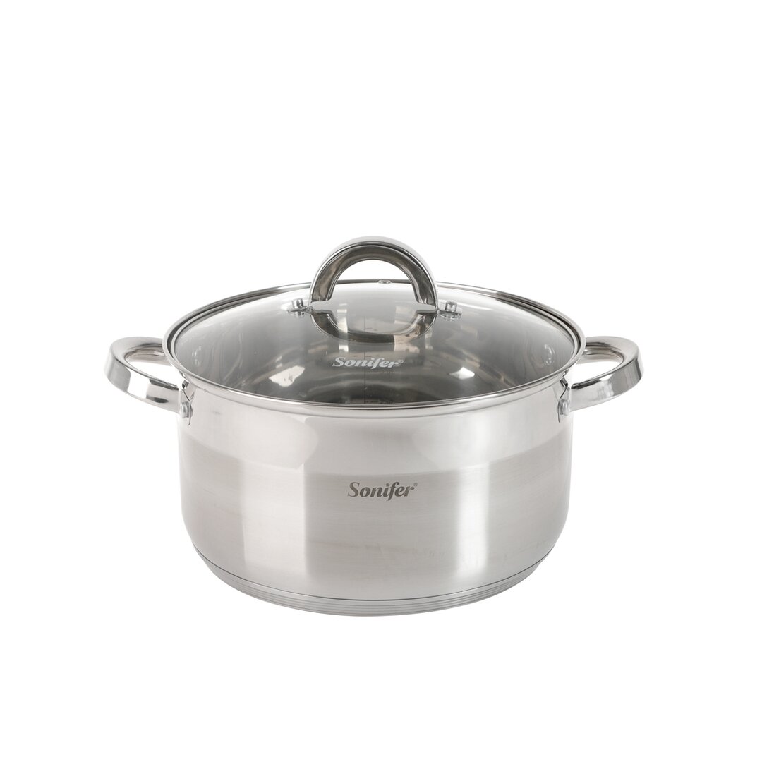 Sonifer Stainless Steel Cookware Set R SF-1133, 6 Pieces