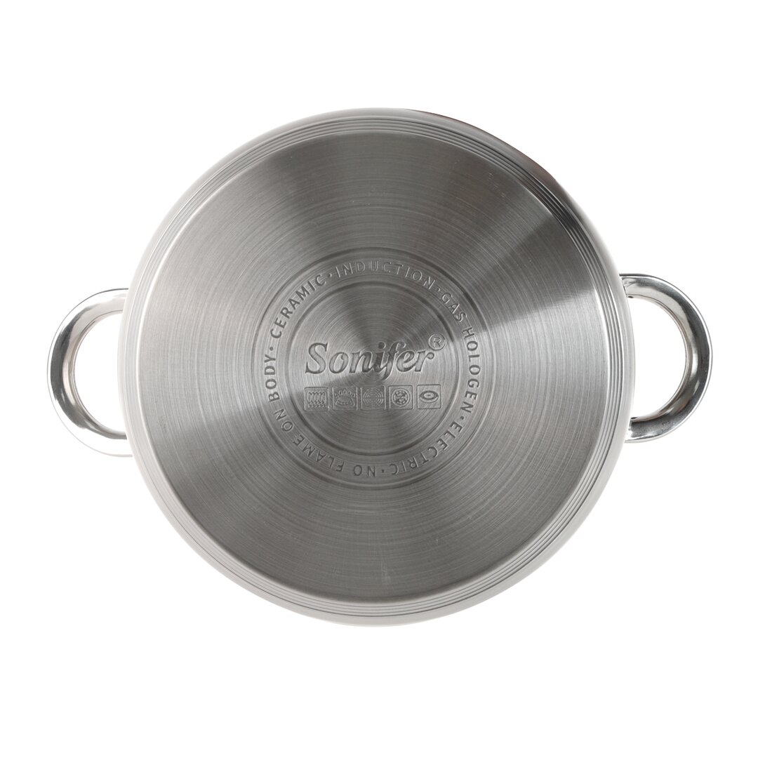 Sonifer Stainless Steel Cookware Set R SF-1133, 6 Pieces