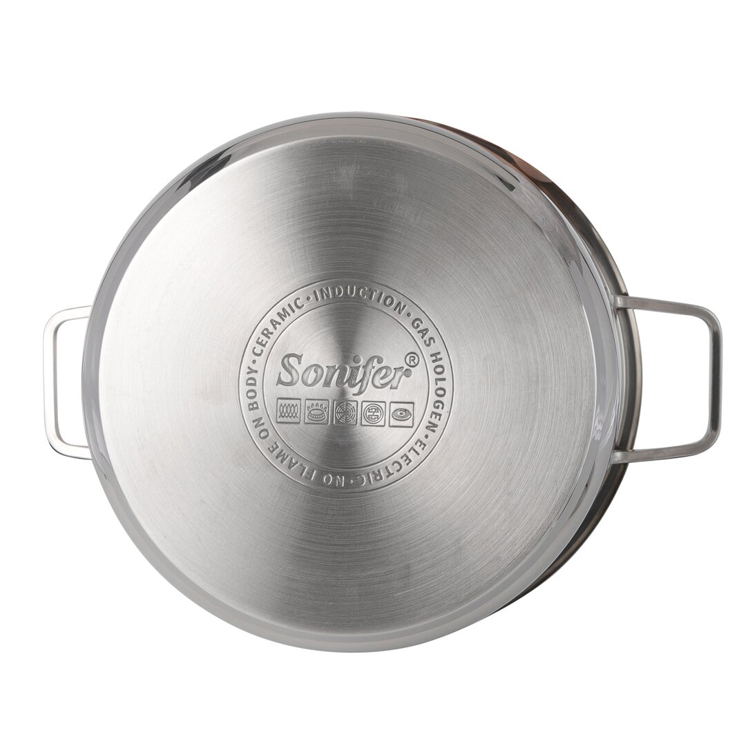 Sonifer Stainless Steel Cookware Set S SF-1147, 6 Pieces