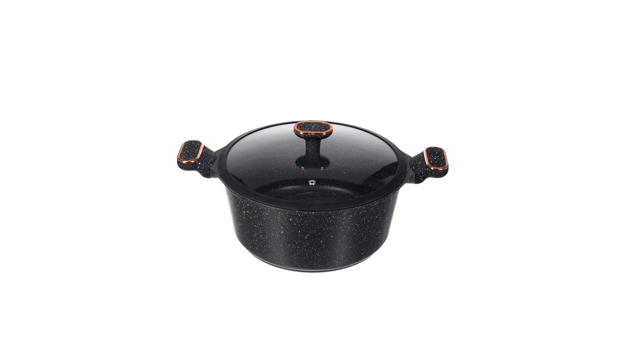 PREMIUM BLACK NEW TENXHERE GRANIT ME INDUKSION SH A1713 28 CM 1COPE
