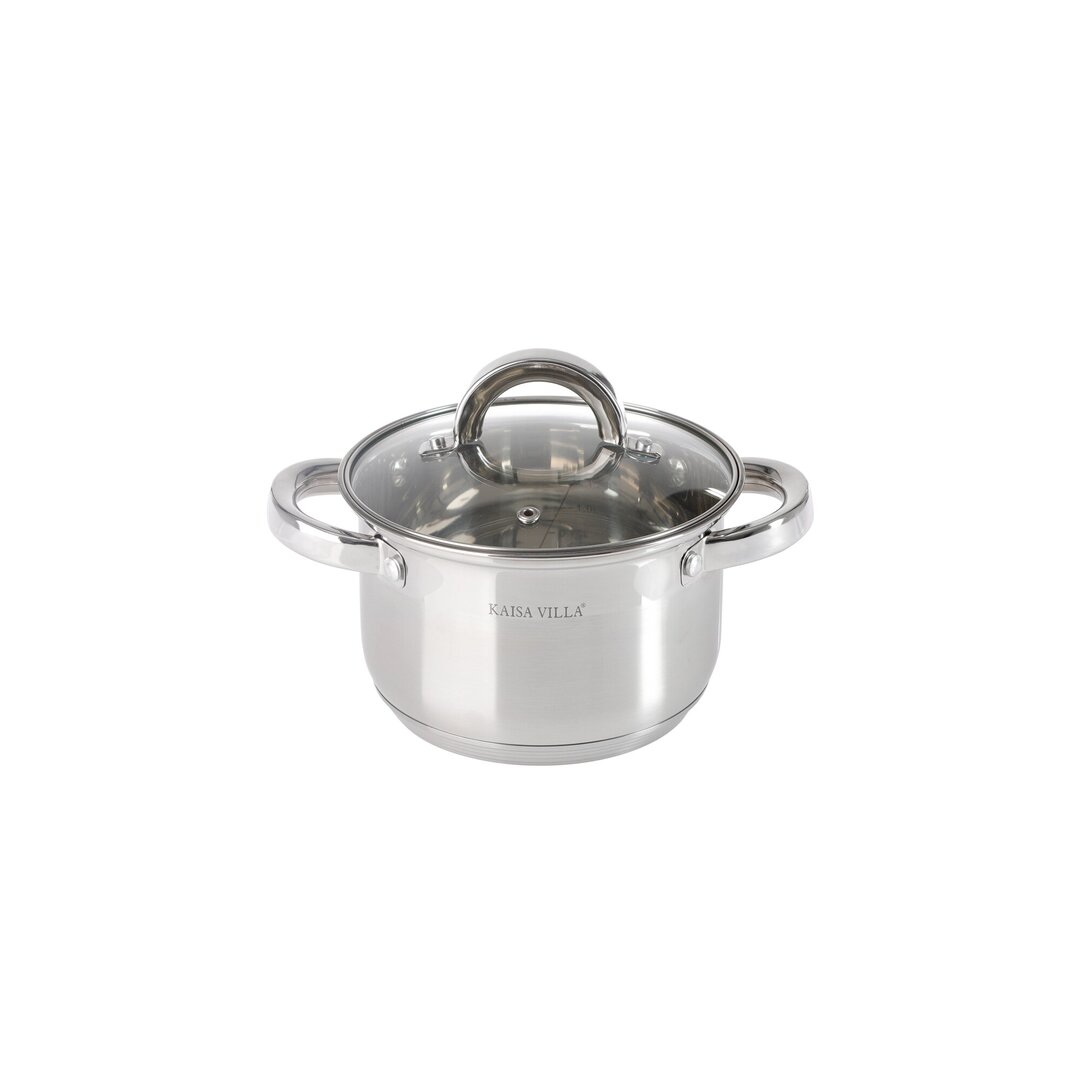 Kaisa Villa Stainless Steel Pot Set, 3 Pieces