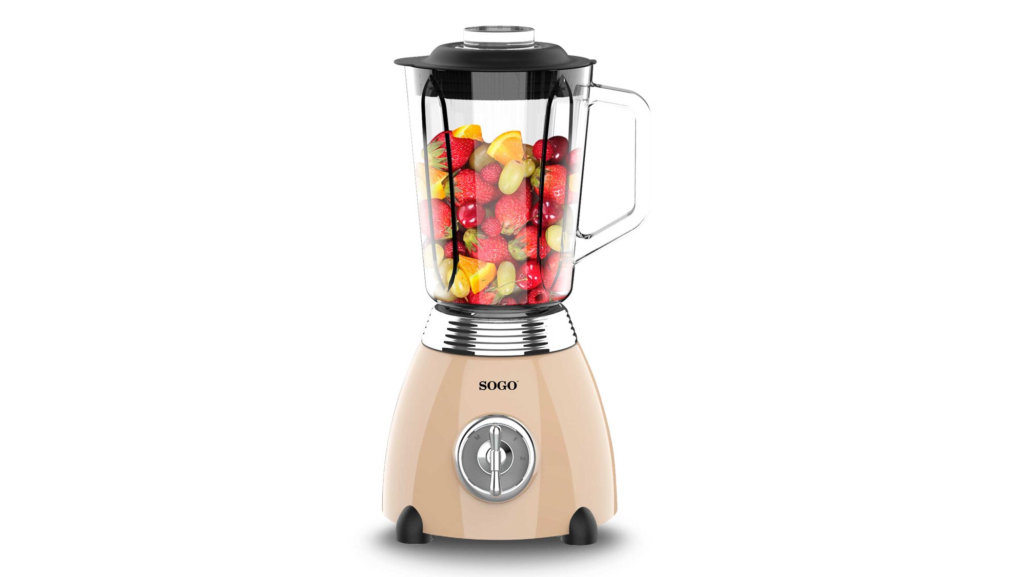 SOGO BLENDER SMOOTHIE BEIGE 500W SS-5565 1COPE