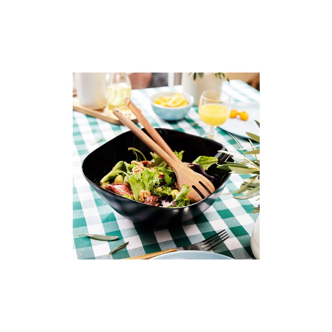 Luminarc Carine Black Tas Sallate, 27 Cm, 1 Copë