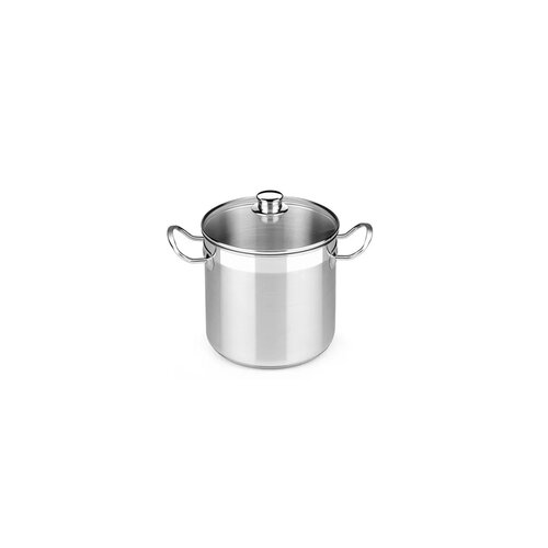 Isogona Bra Profesional Stockpot Tenxhere Inoksi Glass, 20 Cm, 5 Lt, 1 Copë