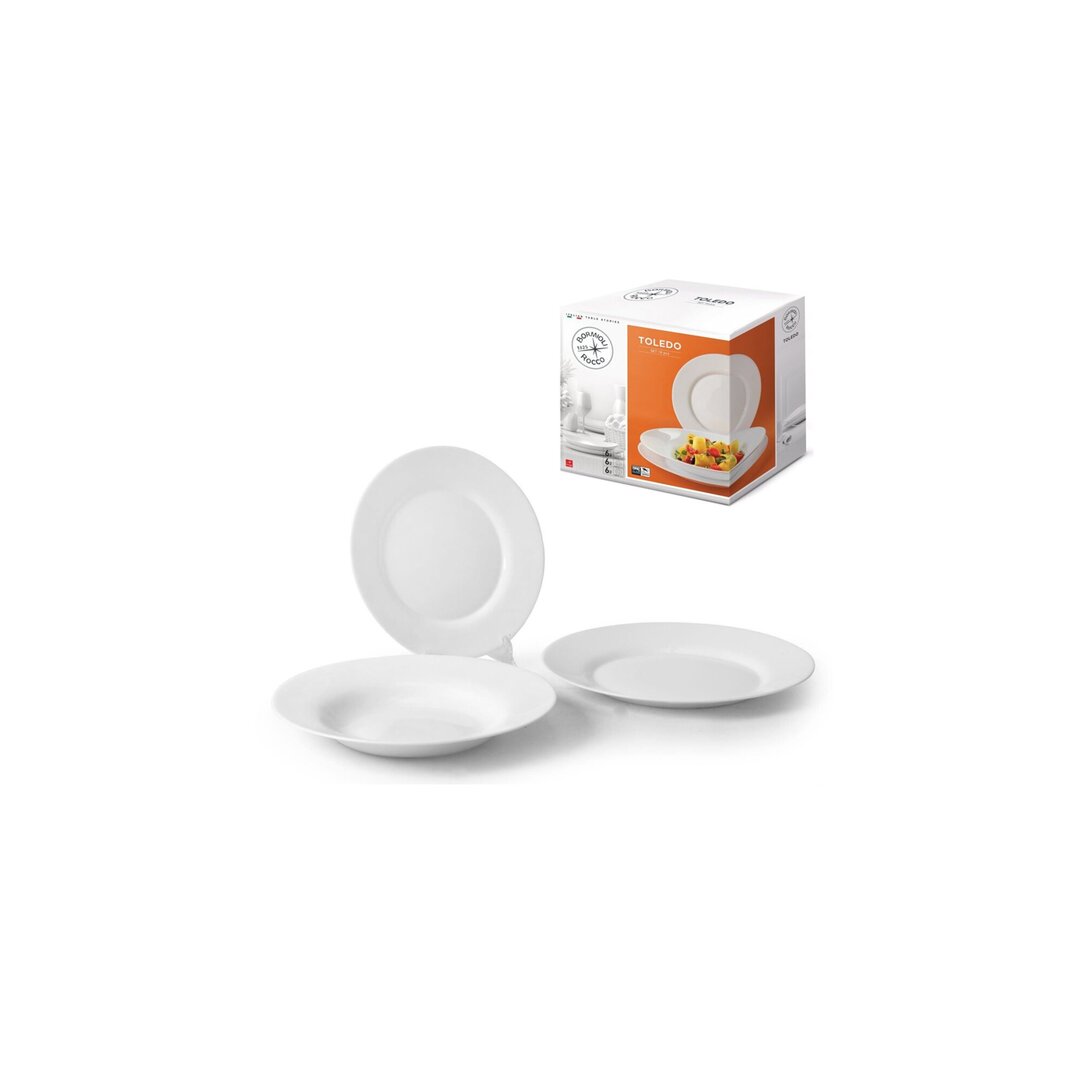 Bormioli Rocco Toledo Set Pjatash, 18 Copë