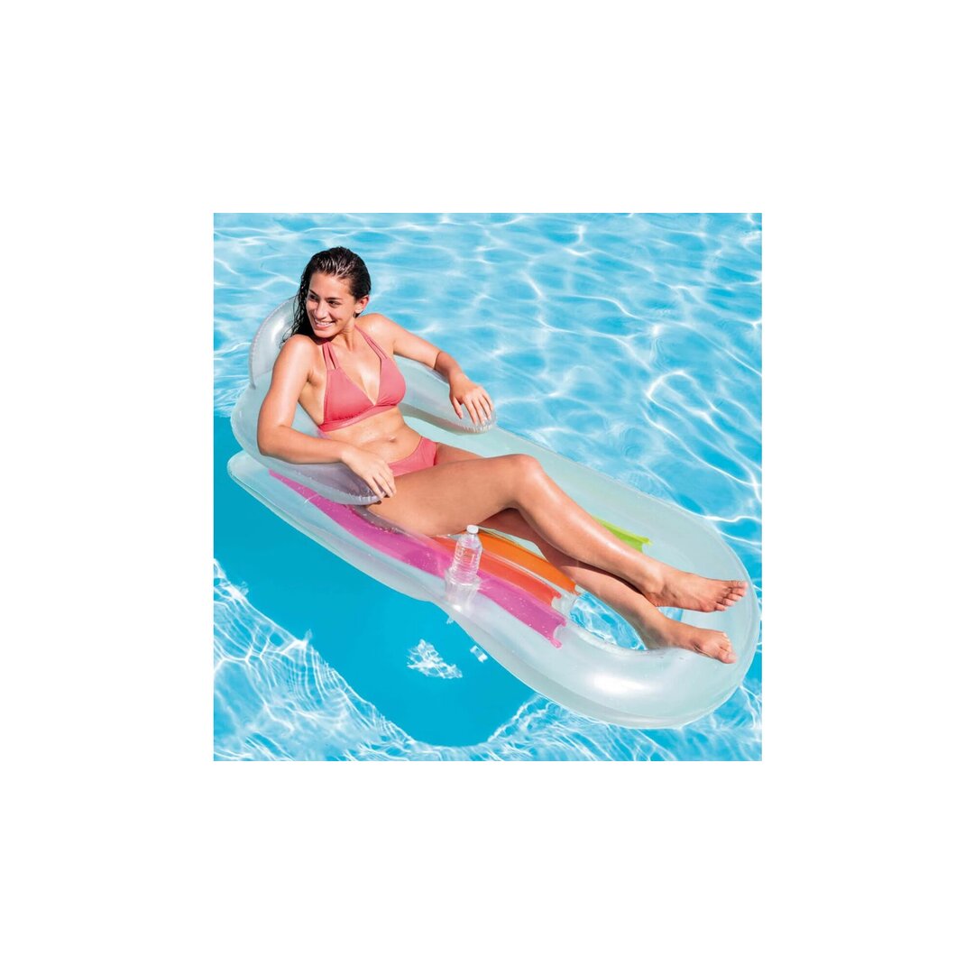 Intex Dyshek Plazhi me Ajër me Mbështetëse, 160 x 85 Cm, 58802EU, 1 Copë