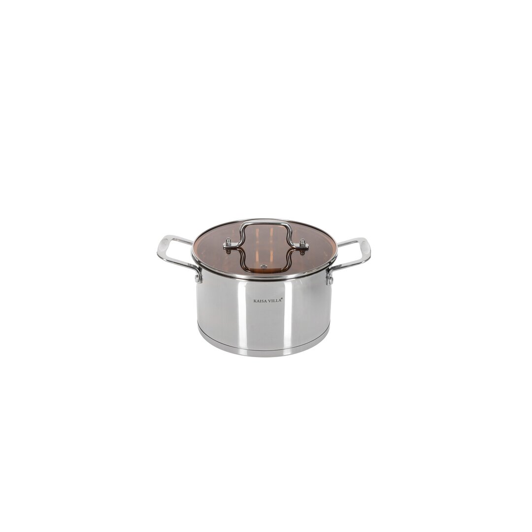 Basket Casserole Stainless Steel Half Pressure Cooker Set, 4 Pieces