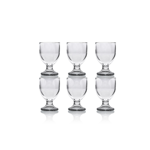 Mughetto Glass with Throne 17.5 Cl 18 Pieces