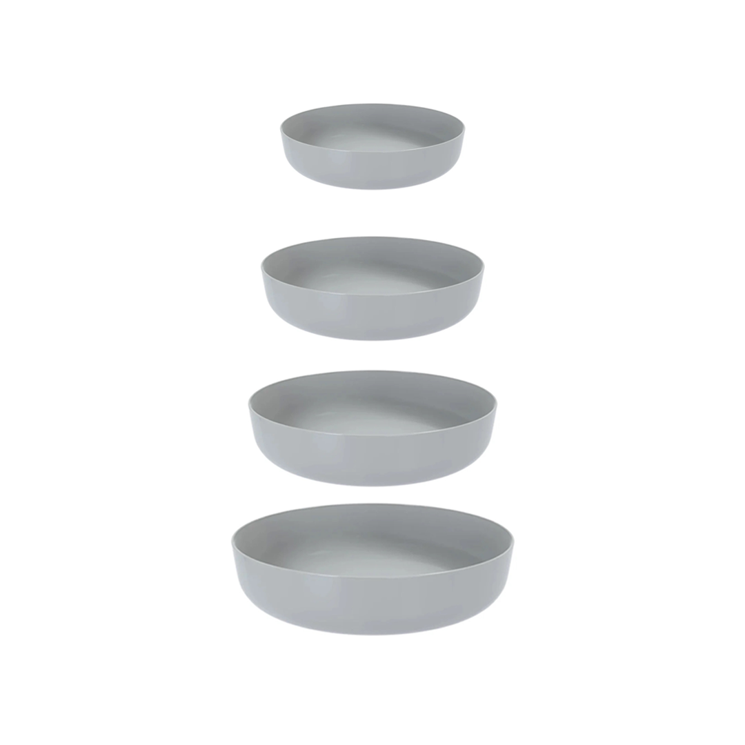 Smart Cuisine Round Granite Pan Set Basket, 18,22,26,30 Cm, 4 Pieces