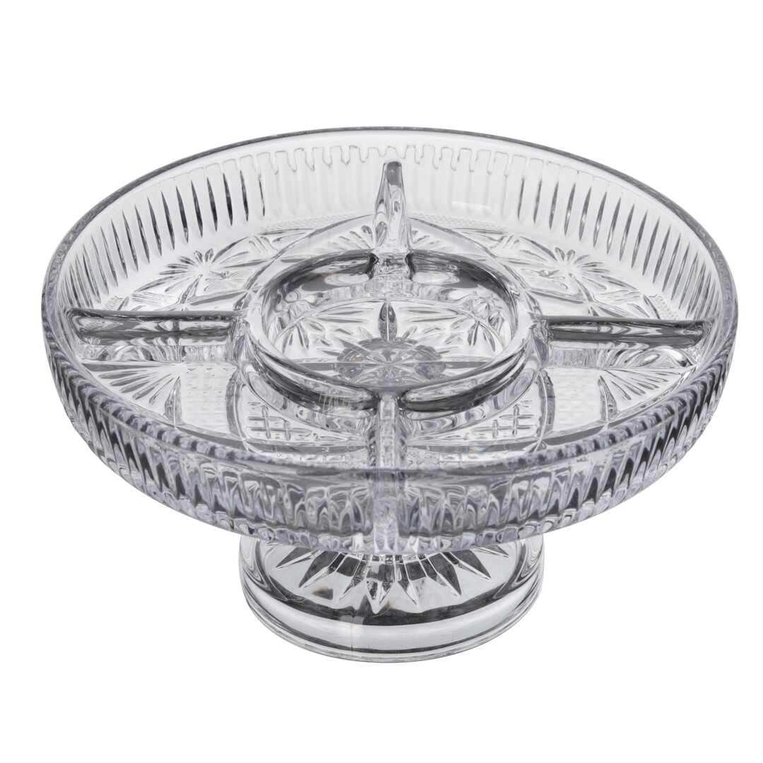 Royal Peanut Holder with 5 Mosaic Compartments, 24x13.5 Cm, ​​17-6, 1 Piece