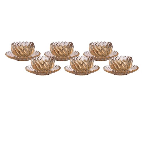 Tulip Set Cup Macedonia Gold, 19-2, 12 Pieces