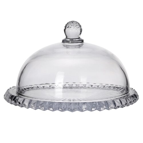 Crown Dessert Holder with Lid, 34 Cm, 18-1, 1 Piece