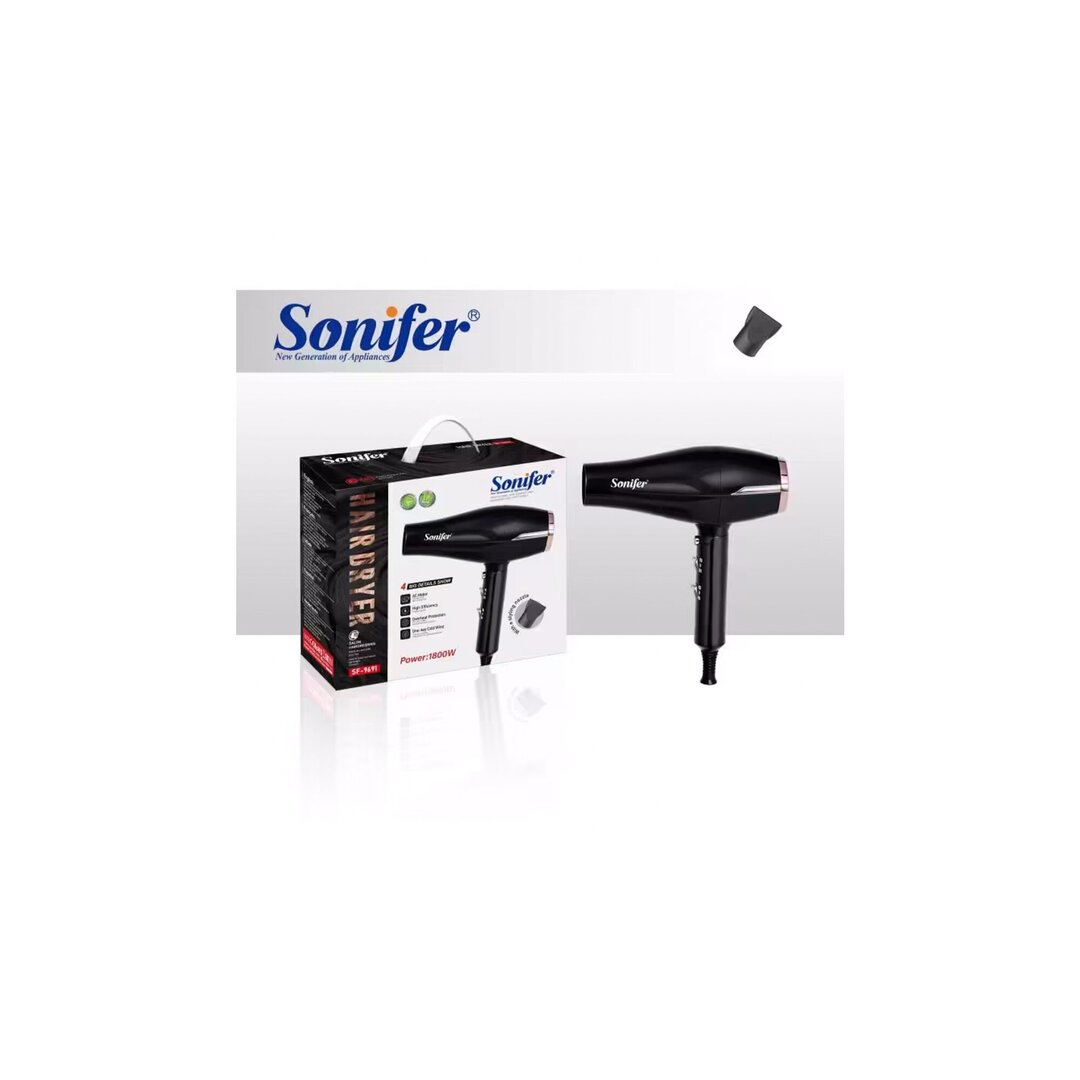 Sonifer Tharëse Flokësh, 1800W, Sf-9691, 1 Copë