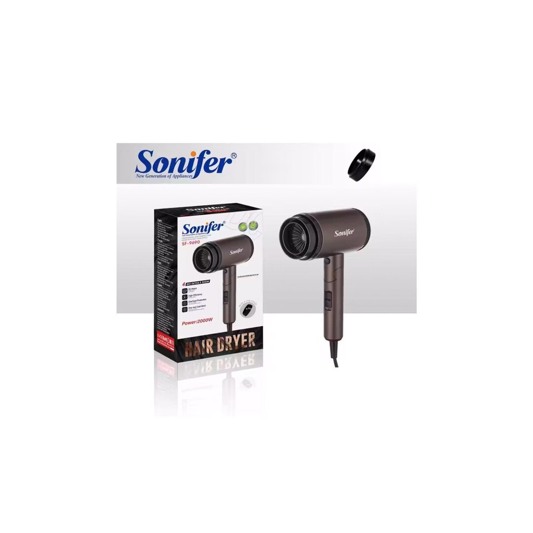 Sonifer Tharëse Flokësh, 2000W, Sf-9690, 1 Copë