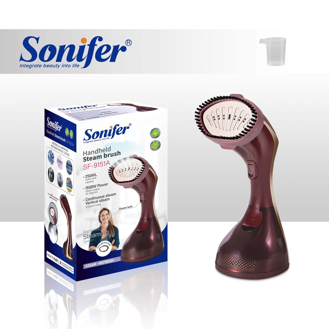 Sonifer Avullore për Hekurosje me Depozitë 1500W, SF-9151A, 1 Copë