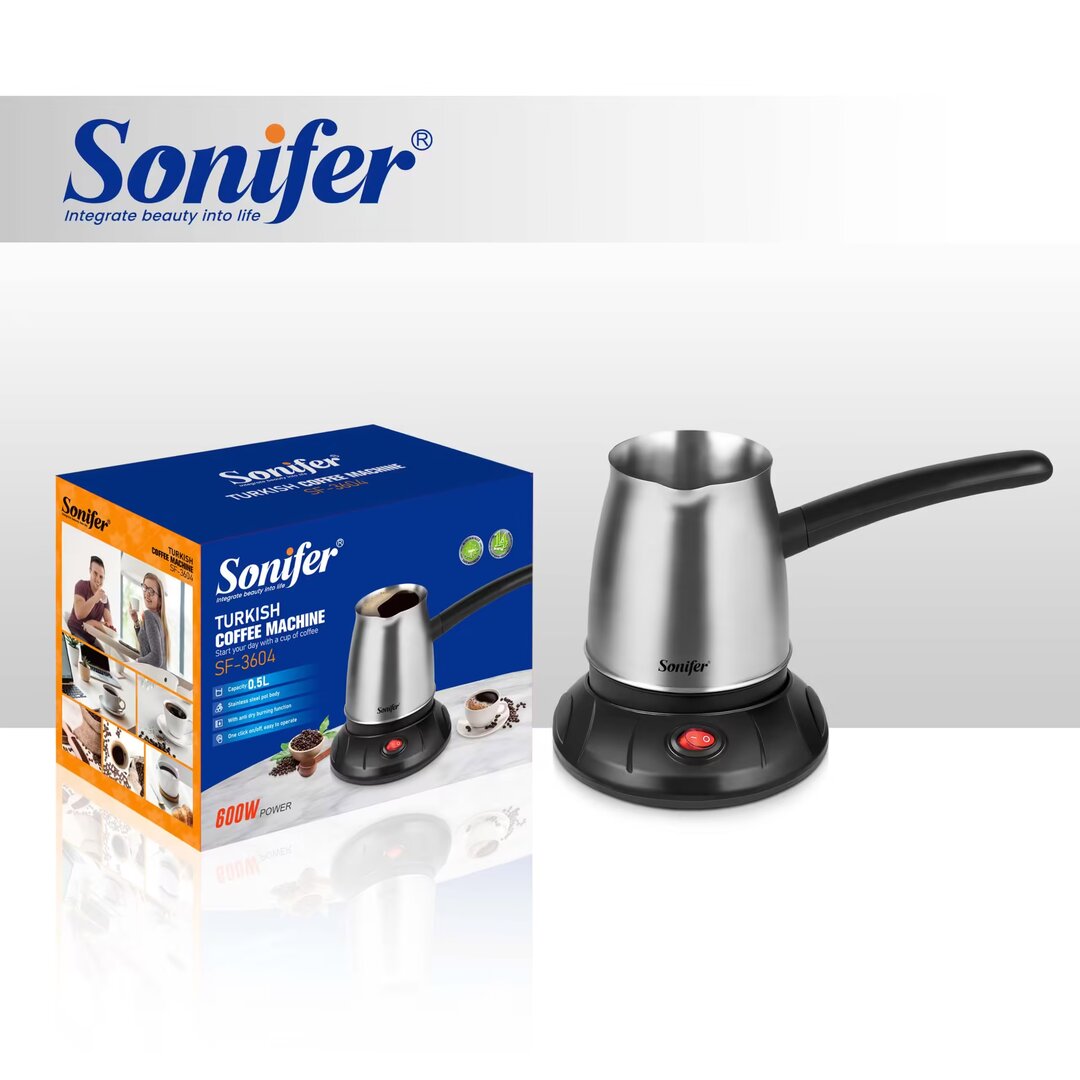 Sonifer Electric Coffee Maker 600W, SF-3604, 1 Piece