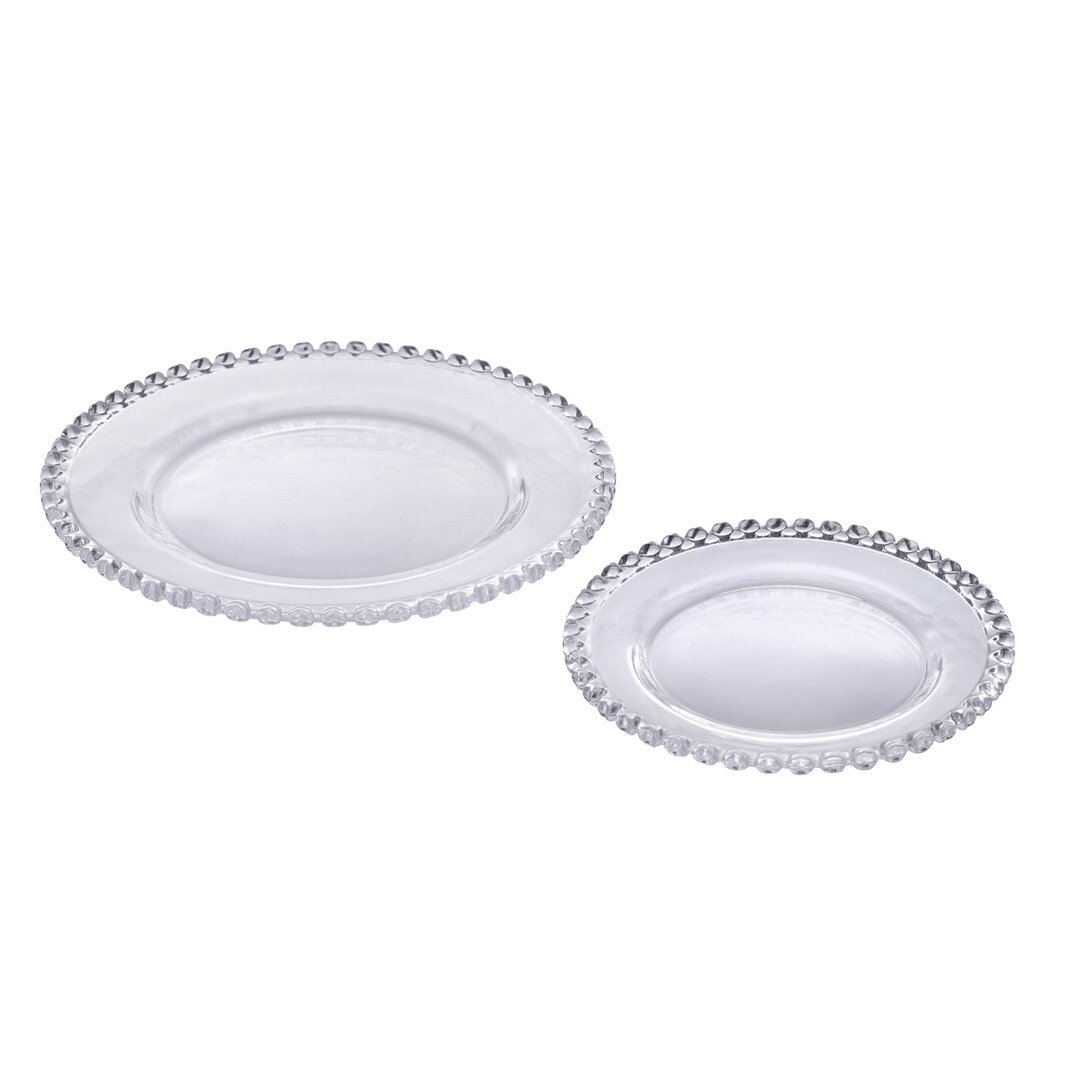 Pearl Dessert Plate Set 11-12, 7 Pieces
