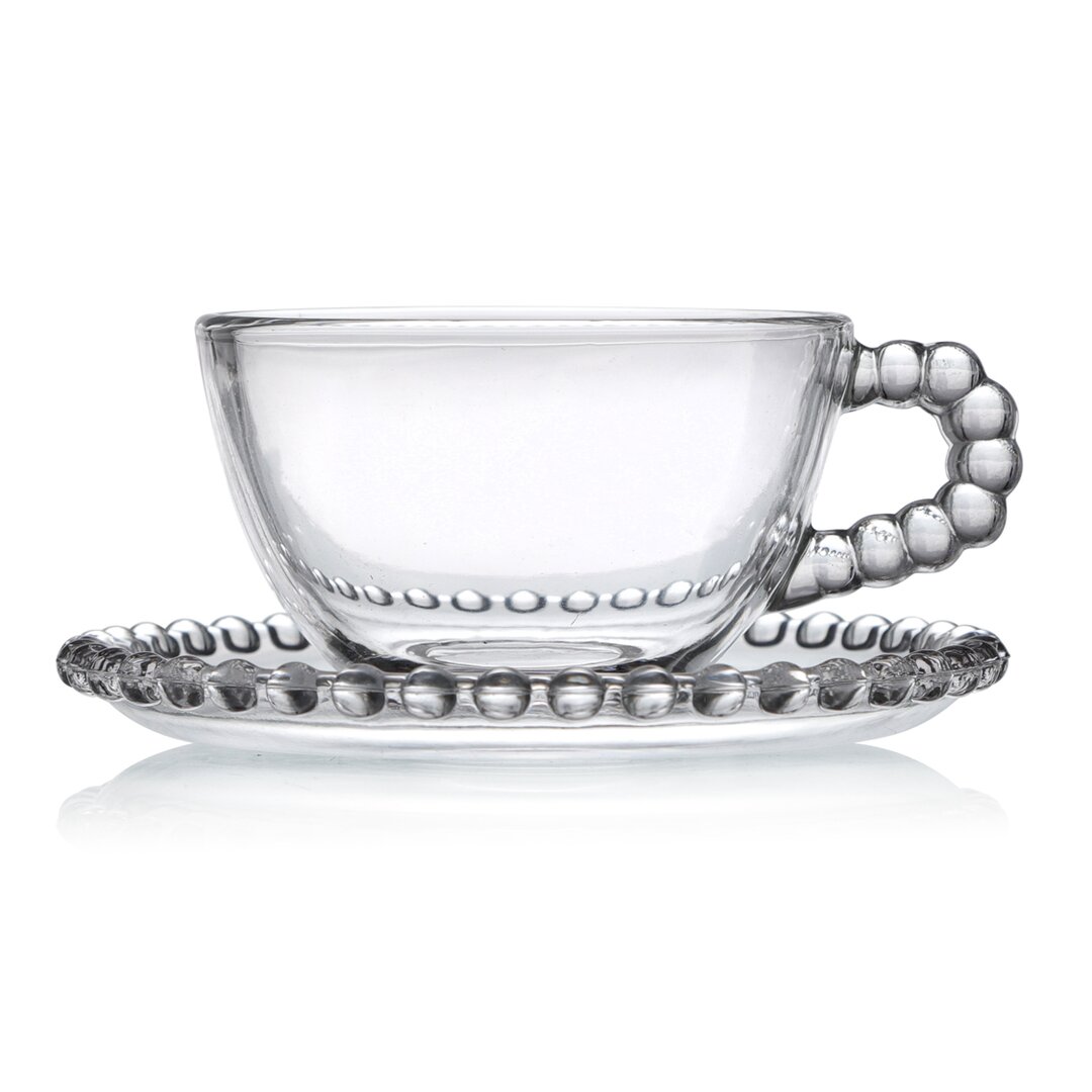 Pearl Teacup Set, 11-2, 6 Pieces