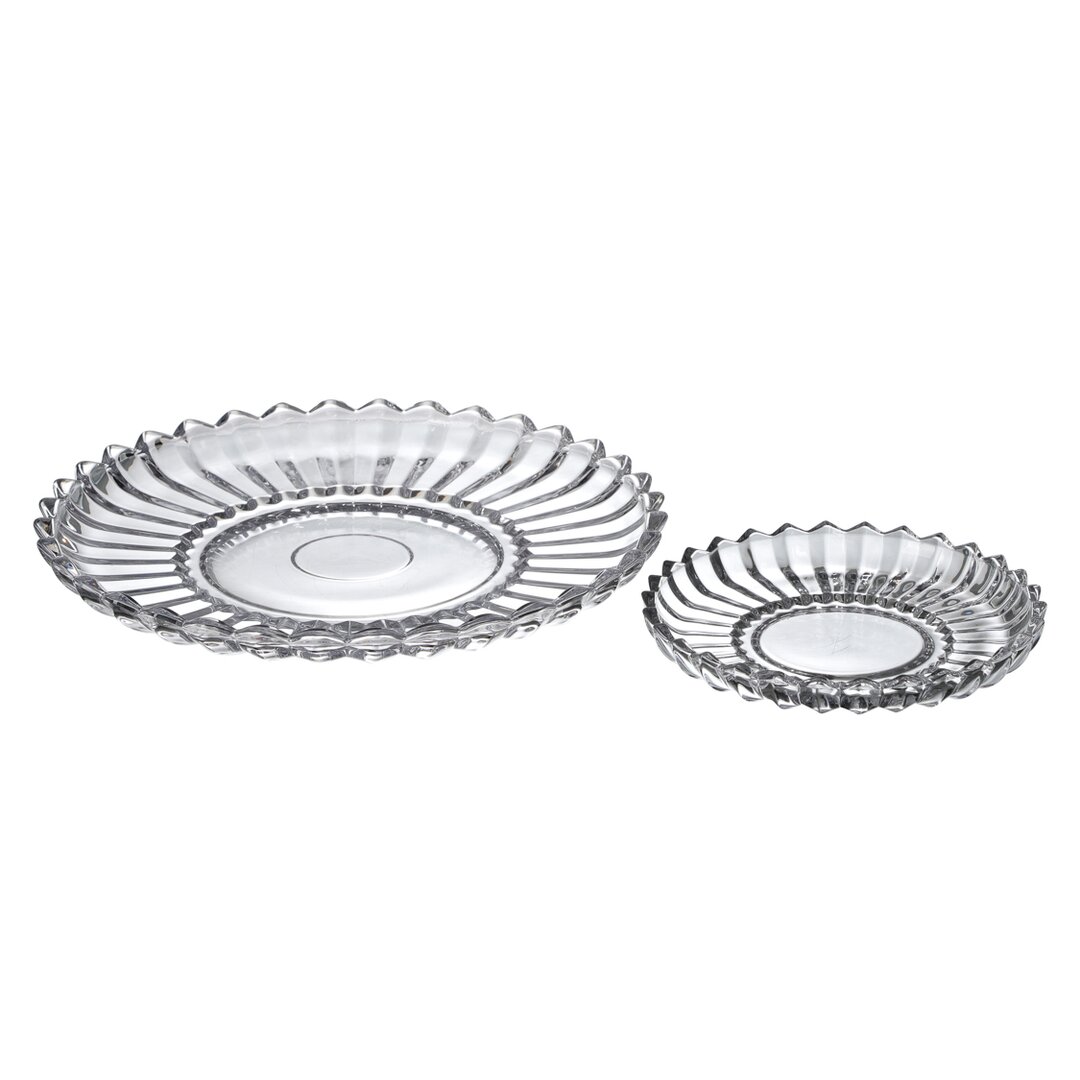 Tulip Dessert Plate Set 11-9, 7 Pieces