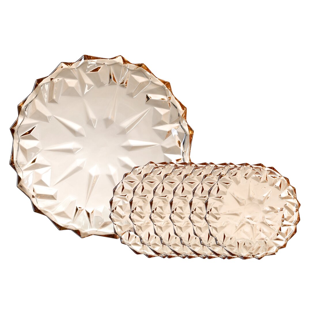 Vogue Set Pjatë Embëlsire Gold 11-7, 7 Copë