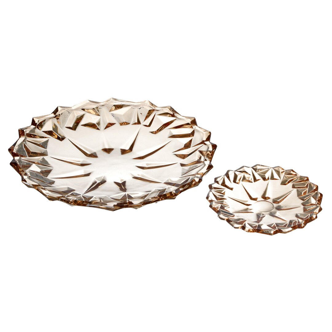 Vogue Set Pjatë Embëlsire Gold 11-7, 7 Copë