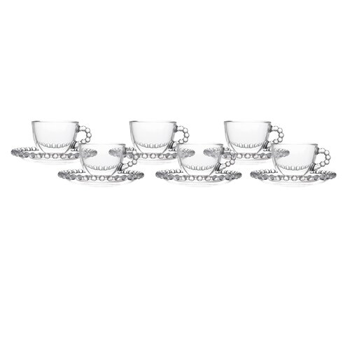 Pearl Coffee Cup Set, 11-1, 12 Pieces