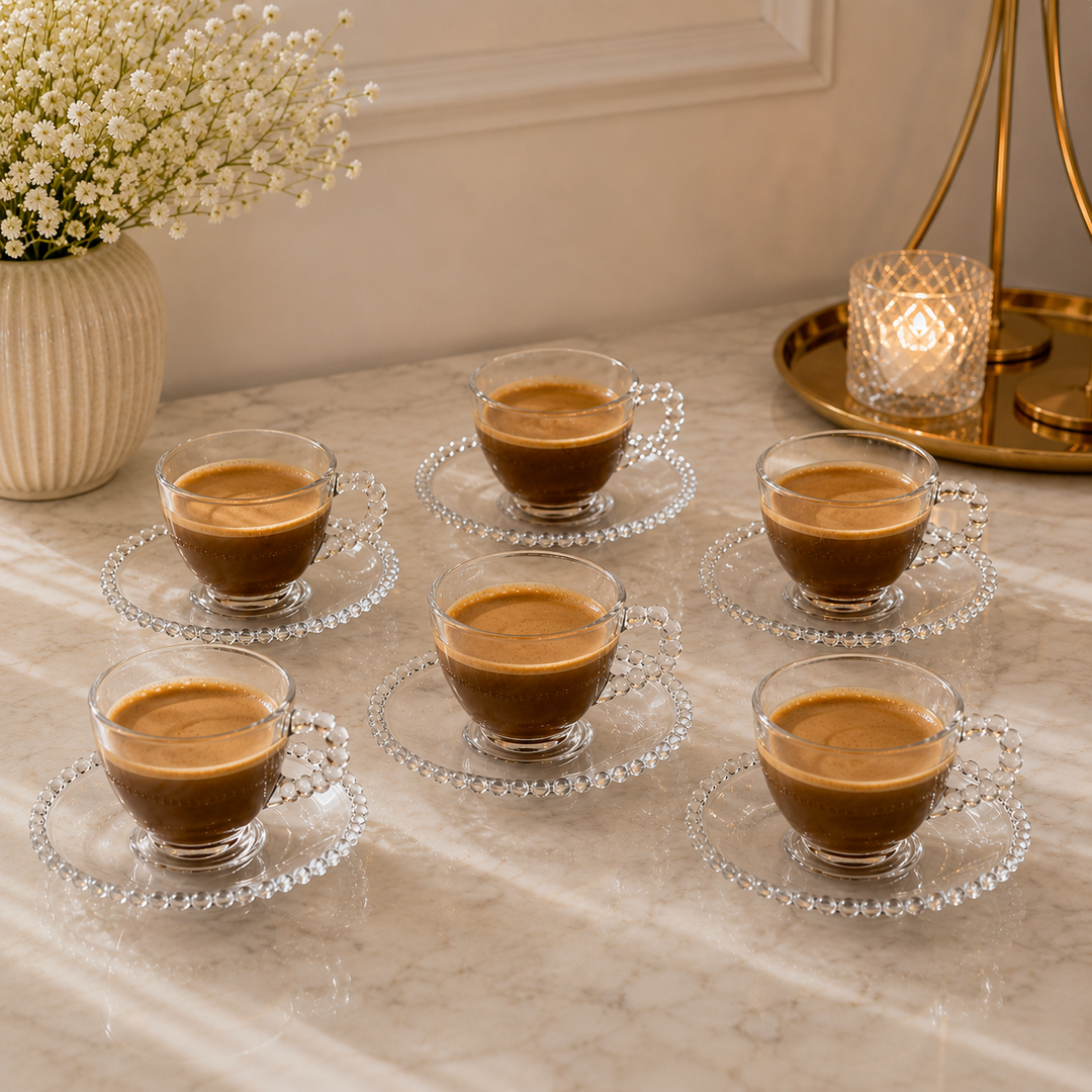 Pearl Set Filxhan Kafe, 11-1, 6 Copë