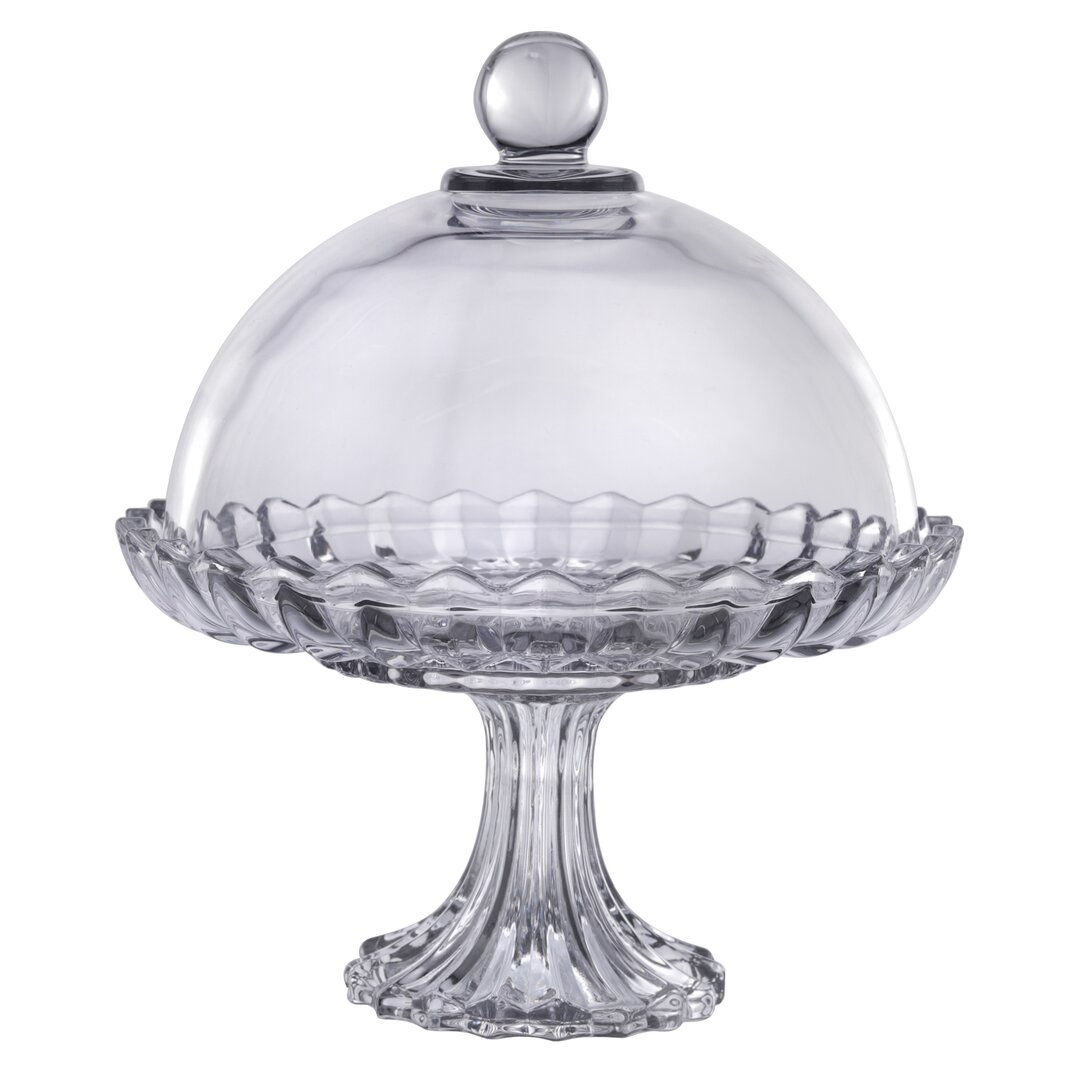 Jeneva Dessert Holder With Throne With Lid 19 Cm, 11-6, 1 Piece