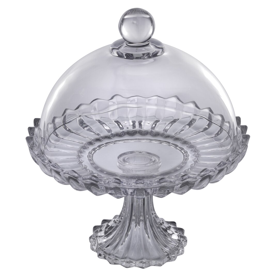 Jeneva Dessert Holder With Throne With Lid 19 Cm, 11-6, 1 Piece