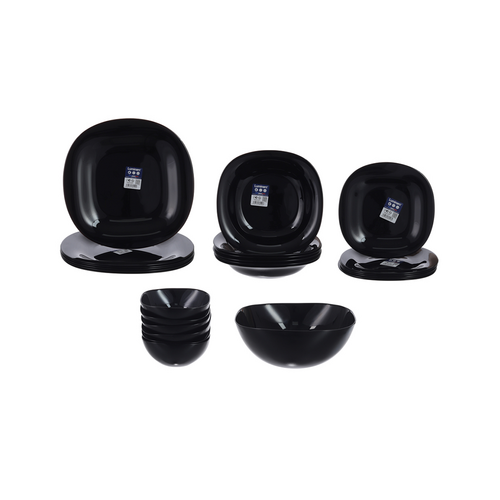 Shportë Luminarc Carine Black Set Pjatash, 25 Copë