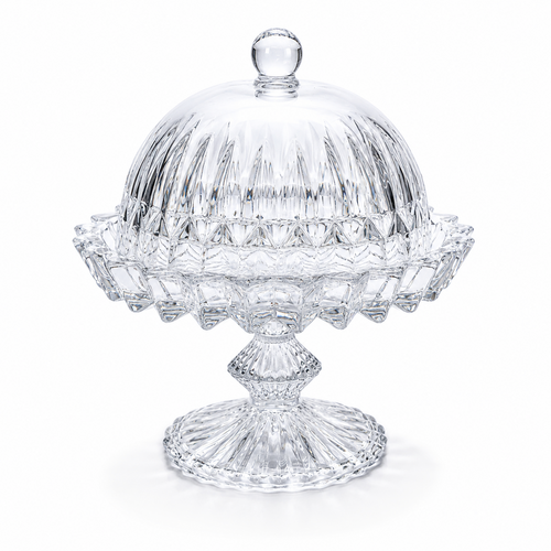 Crown Rental Cup with Throne and Lid, 13x15 Cm, ​​65-31, 1 Piece