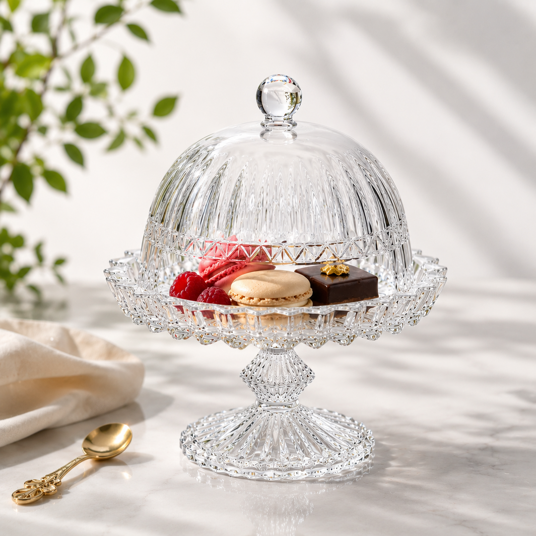 Crown Rental Cup with Throne and Lid, 13x15 Cm, ​​65-31, 1 Piece