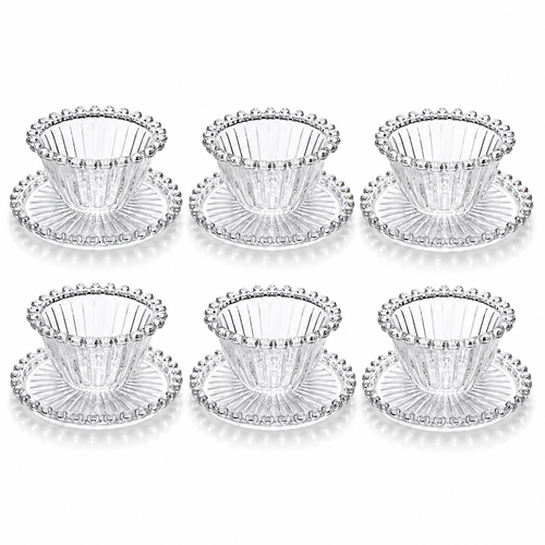 Pearl Cup Set Macedonia Line, 65-38, 12 Pieces