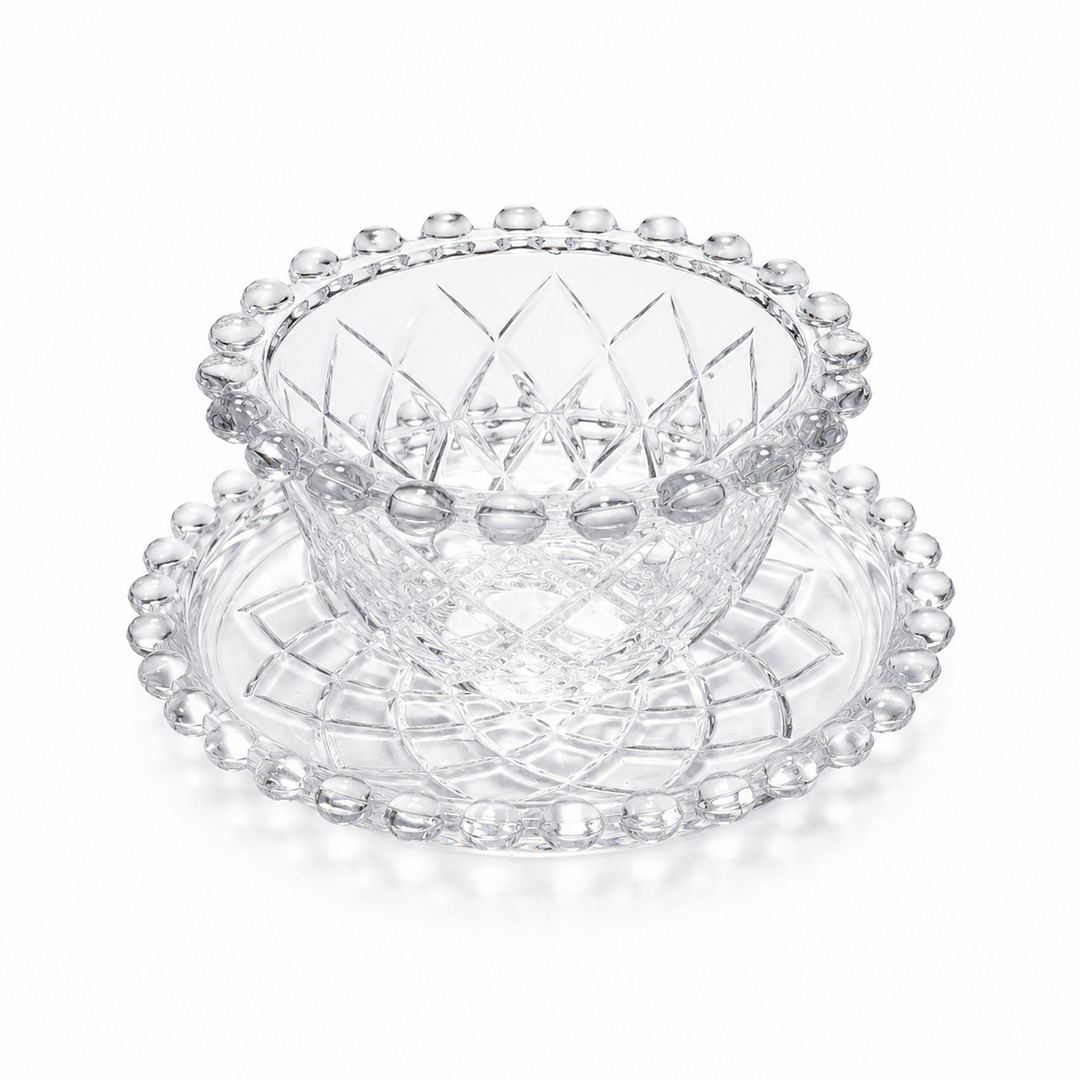 Pearl Set Cup Macedonia Rhombus, 65-36, 12 Pieces